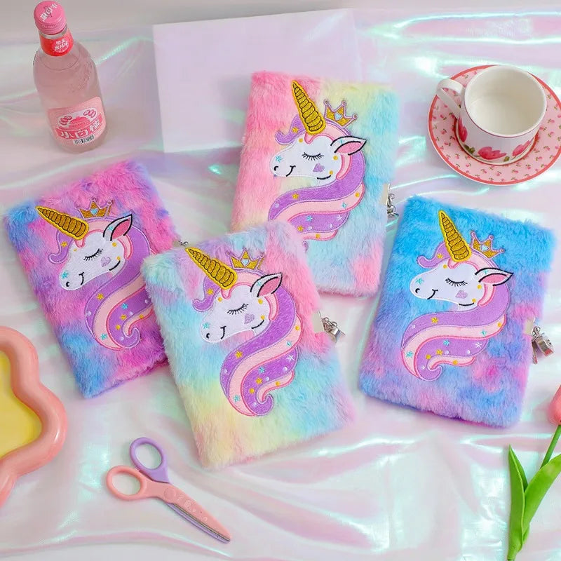 Dreamy Rainbow Unicorn Notebook