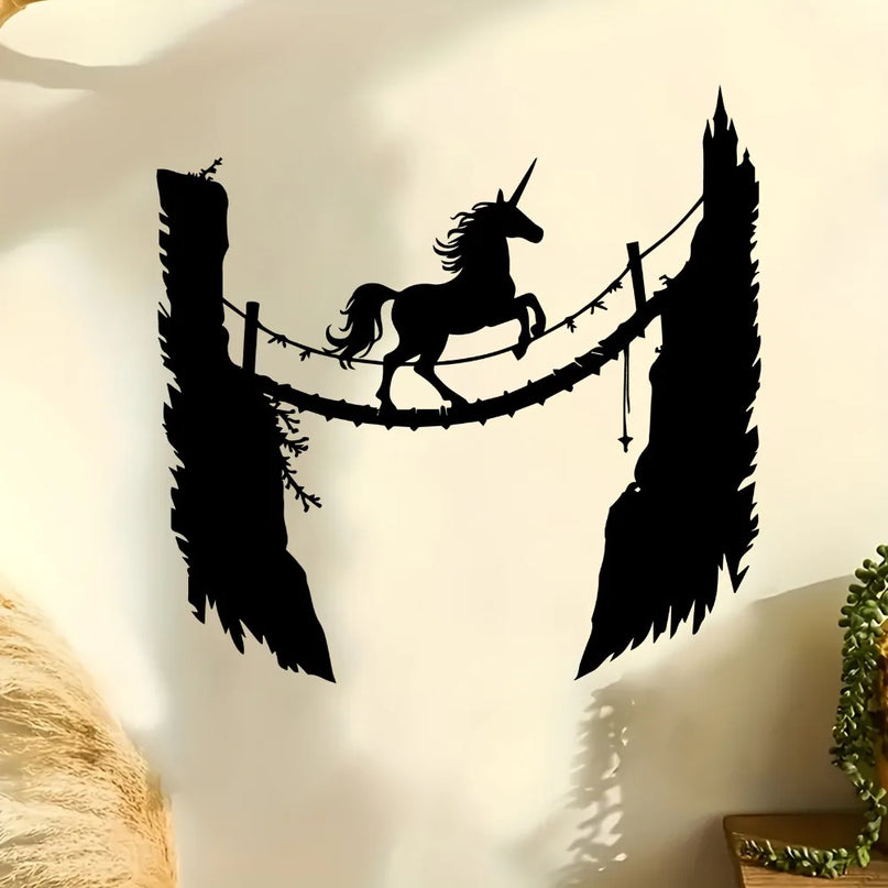 Unicorn Fantasy Metal Wall Art