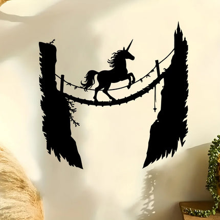 Unicorn Fantasy Metal Wall Art
