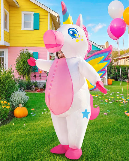 Rainbow Unicorn Rider Costume
