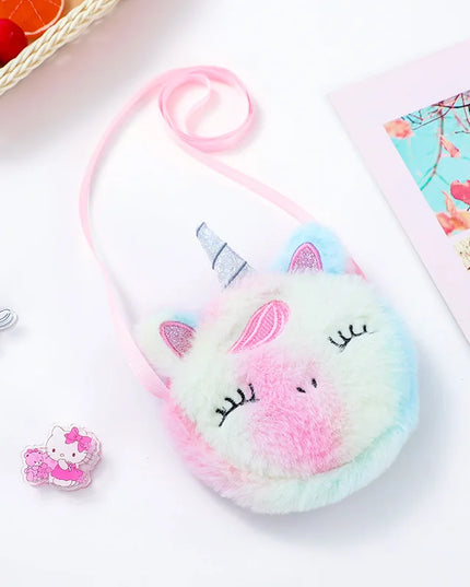 Round Unicorn Head Purse