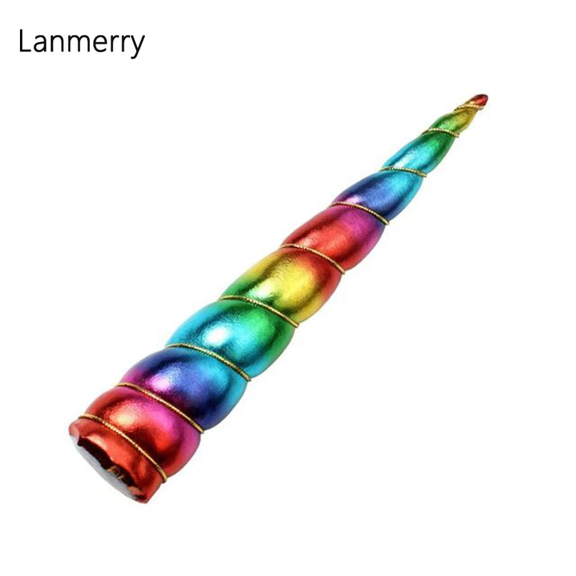 White Felt Unicorn Horn for Cosplays