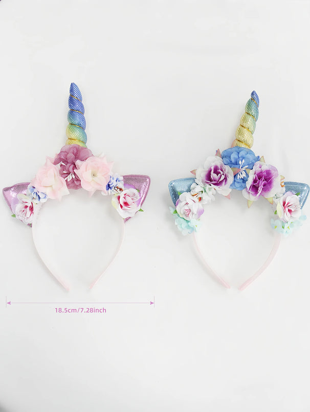 Blue Dreamy Unicorn Headband