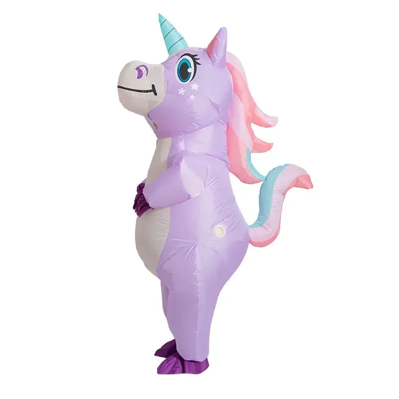 Lavender Full-Body Unicorn Costume