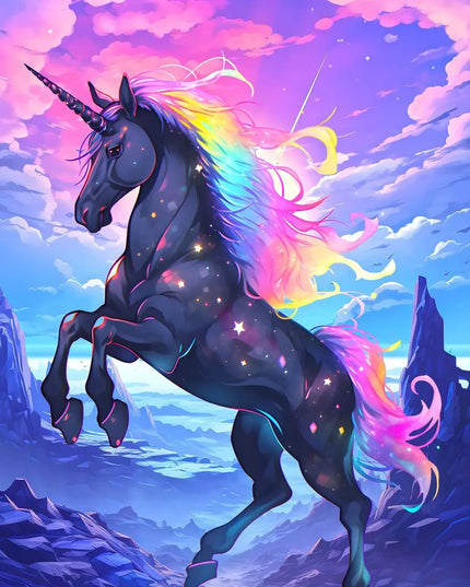 Unicorn Nursery Wall Art Print
