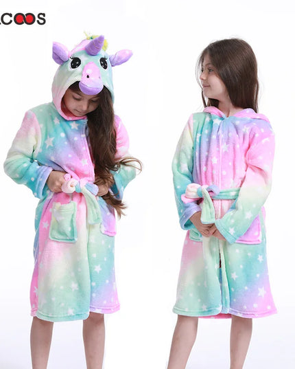 Pastel Star Adult Unicorn Robe