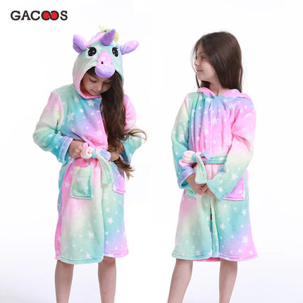Pastel Star Adult Unicorn Robe
