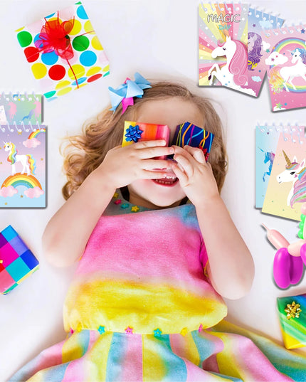 Colorful Unicorn Mini Notebook Set