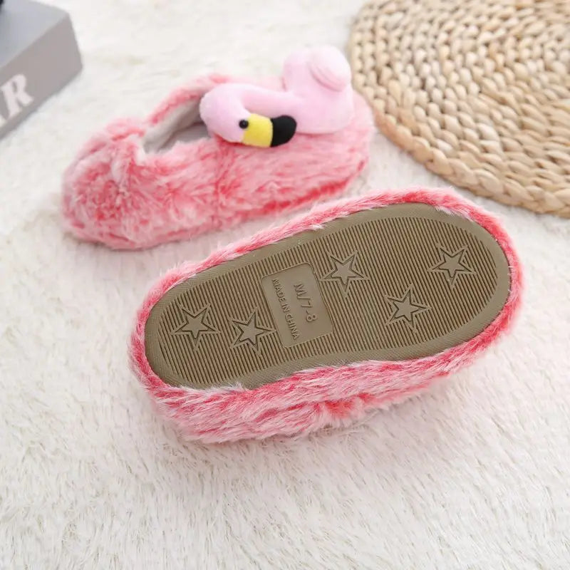 Galaxy Rainbow Unicorn Slippers