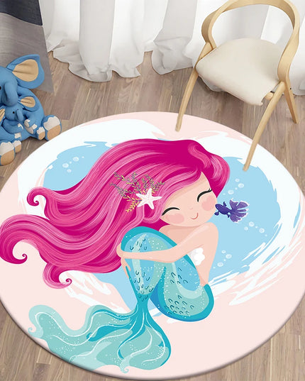 Magical Mermaid Unicorn Rug