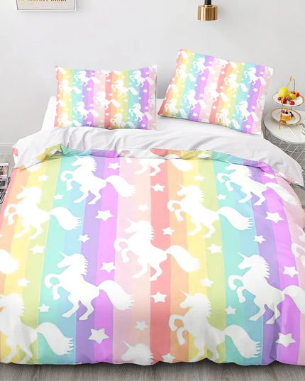 Silhouette Unicorn Bedding
