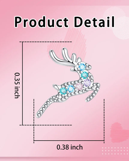 Rainbow Sparkle Unicorn Earrings