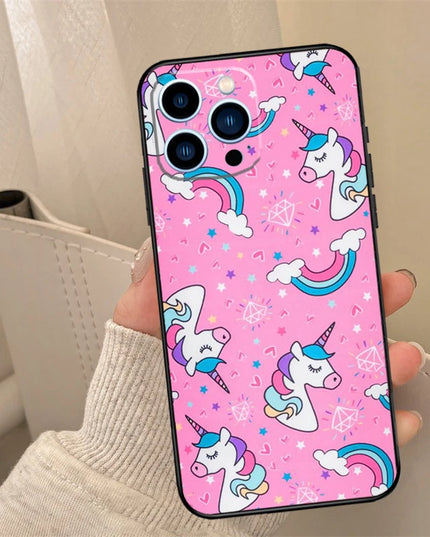 Diamond Unicorn Pattern Phone Case
