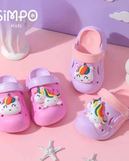Kawaii Unicorn Garden Clogs
