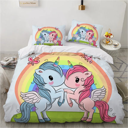 Twin Pegasus Unicorn Bedding