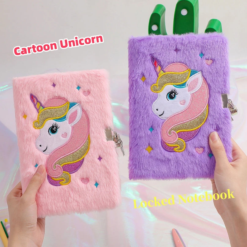 Kawaii Unicorn Notebook Fluffy