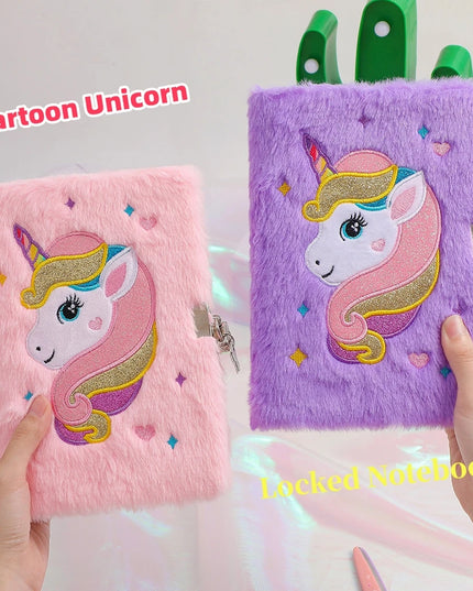 Purple Unicorn Diary Notebook