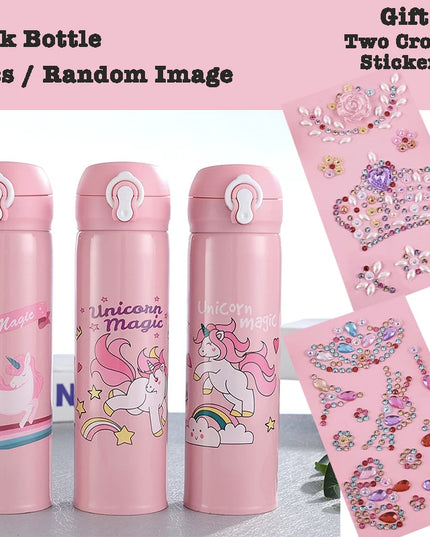 DIY Unicorn Water Bottle Set