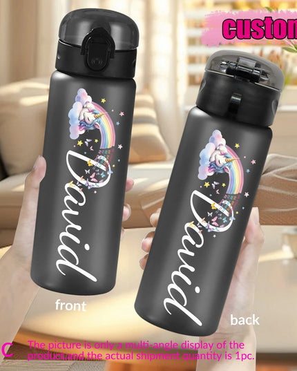 Magical White Unicorn Water Bottle