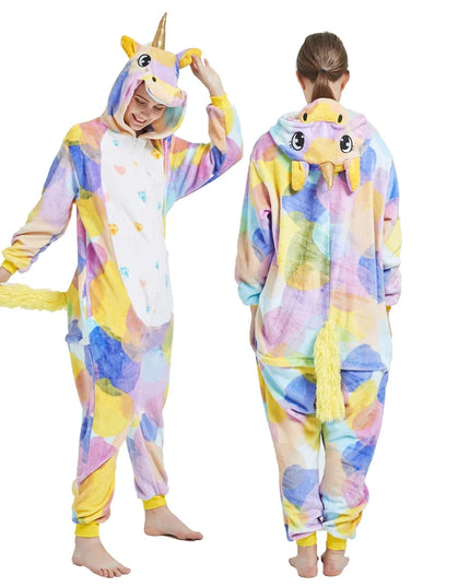 Pastel Heart Gold Unicorn Onesie