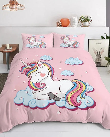 Cozy Cloud Unicorn Bedding
