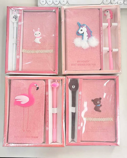 Sweet Unicorn School Notebook Set
