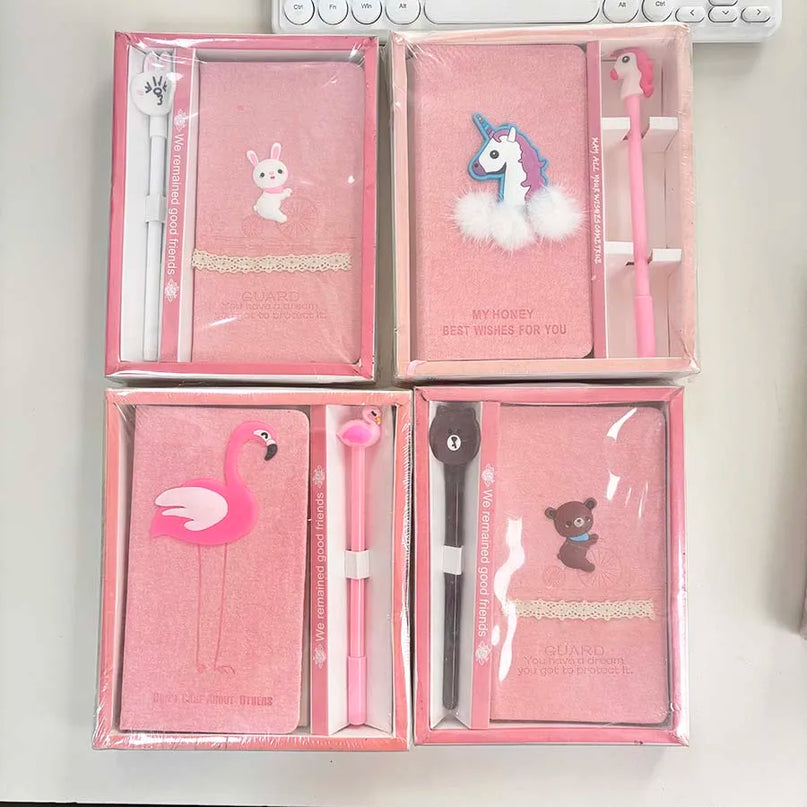 Sweet Unicorn School Notebook Set
