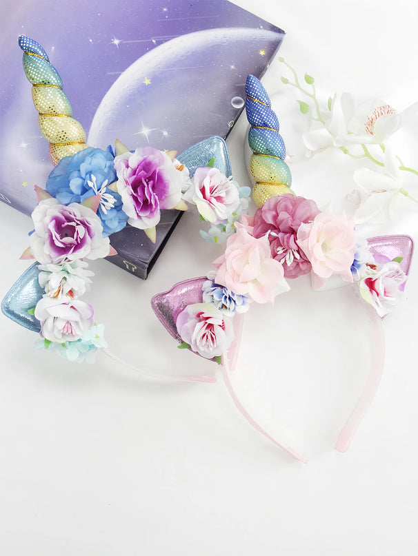 Blue Dreamy Unicorn Headband