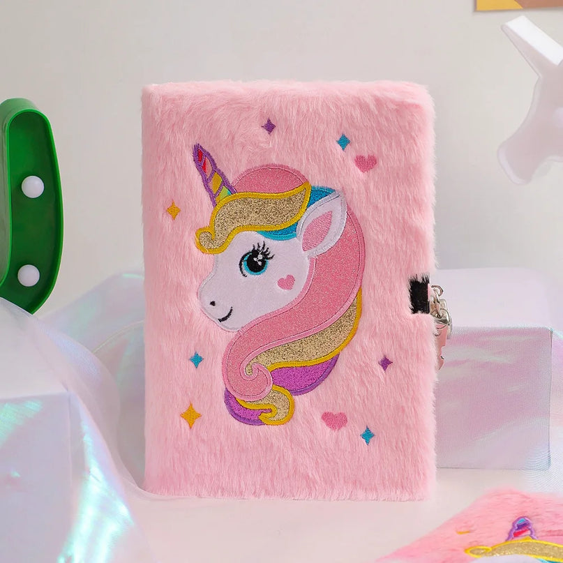 Kawaii Unicorn Notebook Fluffy