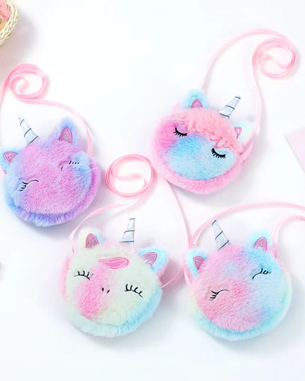Round Unicorn Head Purse