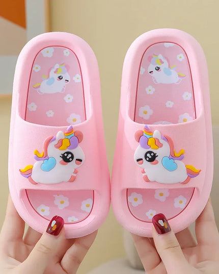 Adorable Pink Unicorn Slides