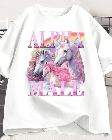 Funny Alpha Unicorn Shirt