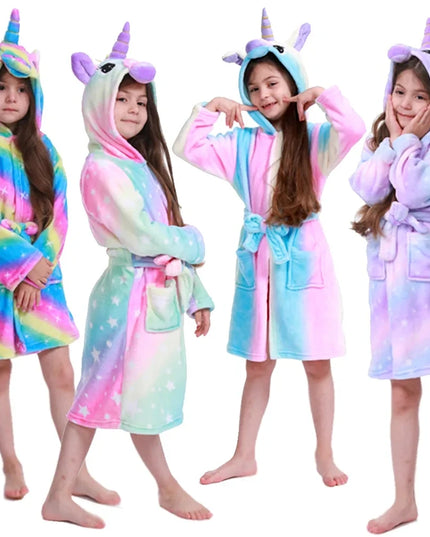 Dreamy Purple Unicorn Robe