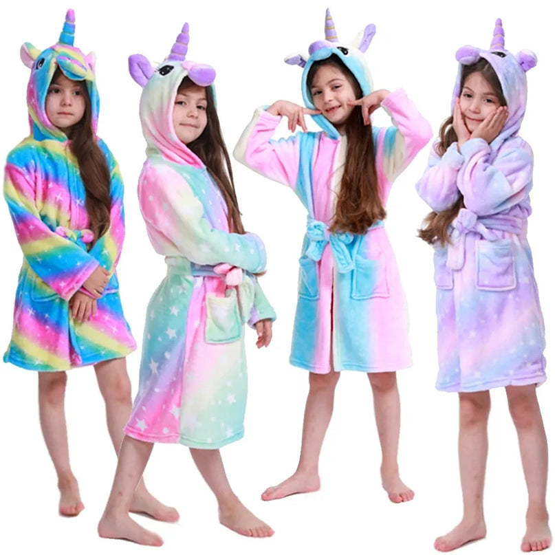 Dreamy Purple Unicorn Robe