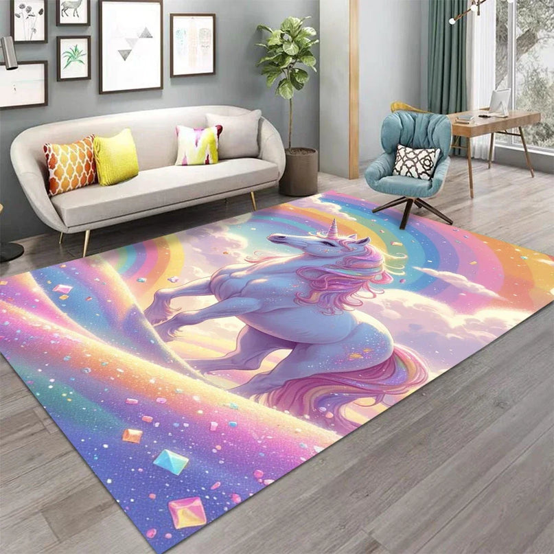 Dreamy Candy Unicorn Rug