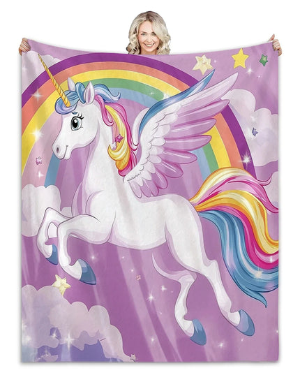 Dreamy Oversized Unicorn Blanket