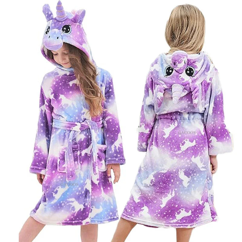 Magical Hooded Unicorn Robe
