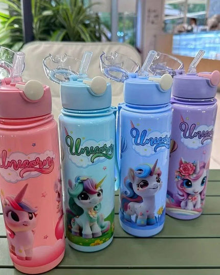 Green Meadow Unicorn Water Bottle