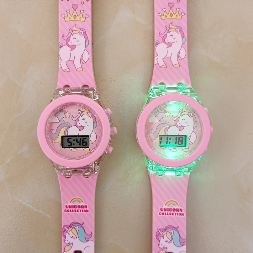 Musical Unicorn LED Watch