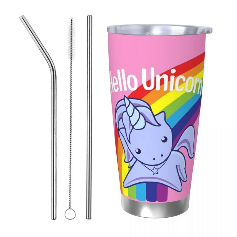 Hello Unicorn Tumbler Set