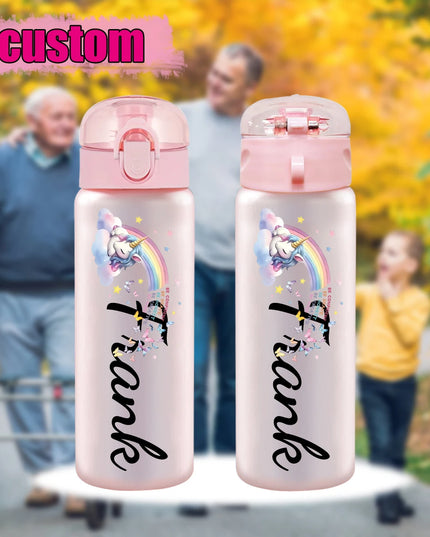 Dreamy Pink Unicorn Water Bottle