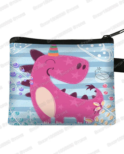 Fantasy Unicorn Print Purse