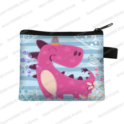 Fantasy Unicorn Print Purse