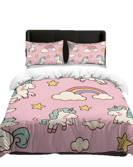 Pumpkin Ride Unicorn Bedding