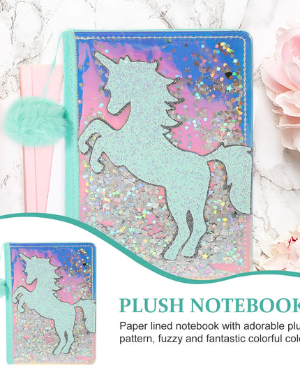 Adorable Unicorn Notebook Cover