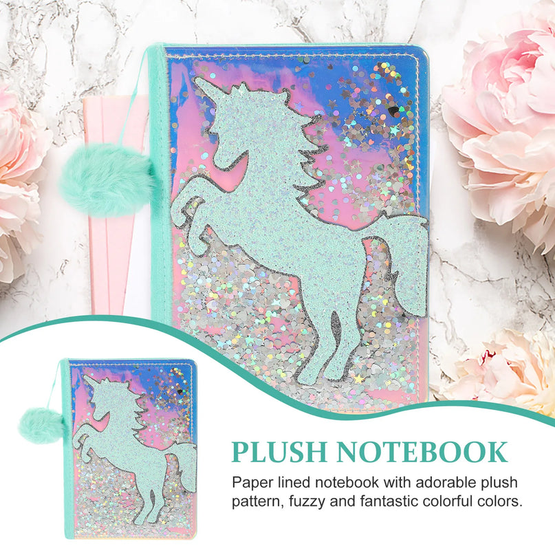 Adorable Unicorn Notebook Cover