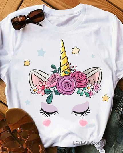 Unicorn Girl Graphic Shirt