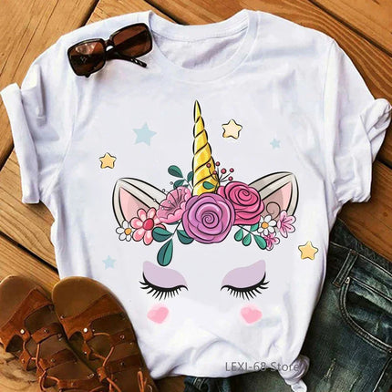 Unicorn Girl Graphic Shirt