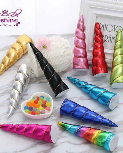 Rainbow Unicorn Horn 3-Piece Party Set