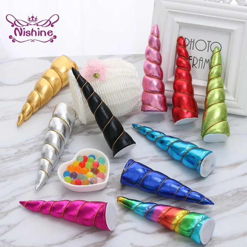 Hot Pink Unicorn Horn 3-Pack